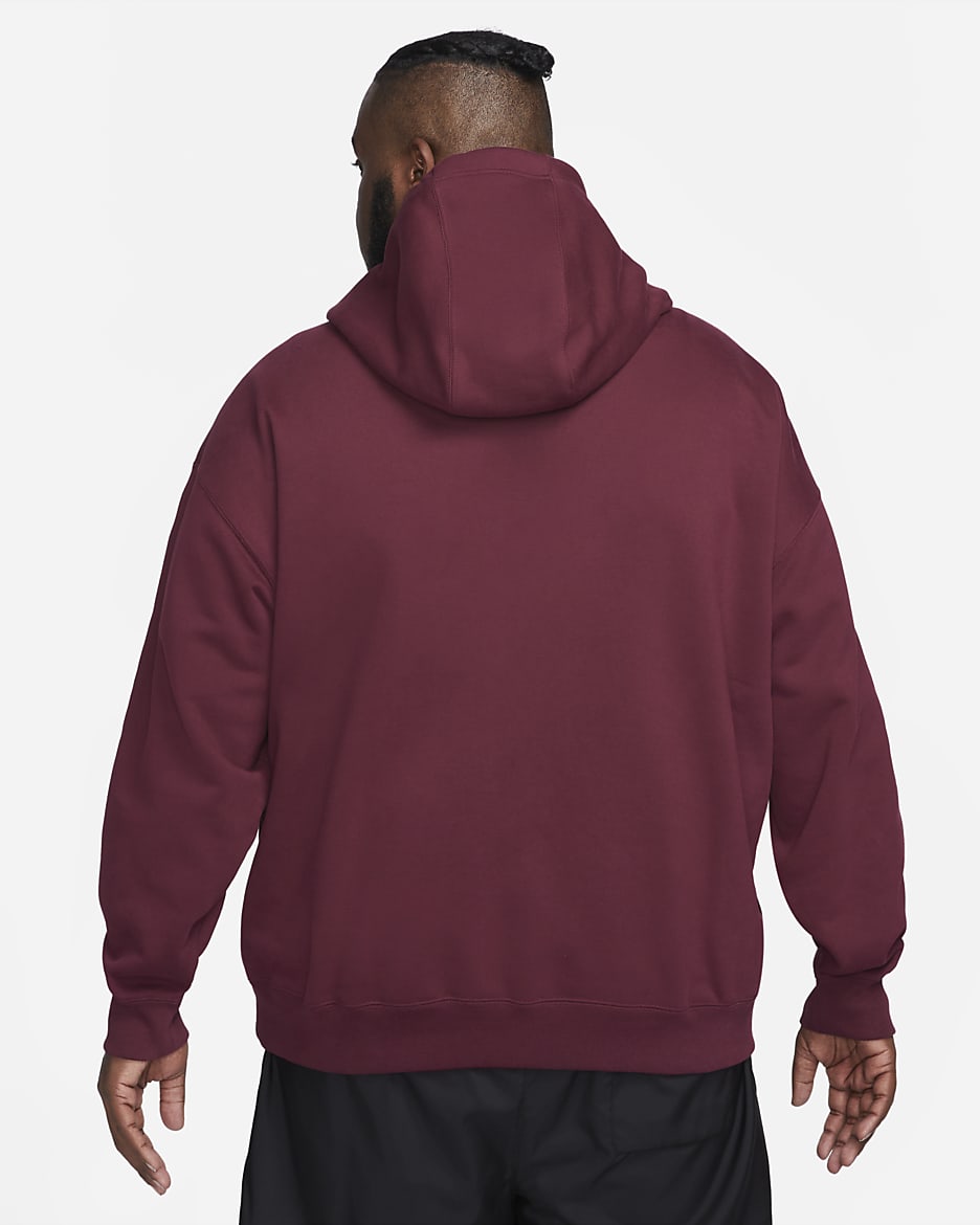 Nike sb burgundy hoodie hotsell